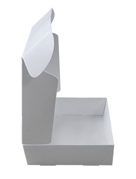 Cutie alba pentru cofetarie 150x150x50 mm (50 buc) 01-0871 foto