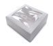 Cutie alba pentru cofetarie 150x150x50 mm (50 buc) 01-0871 foto 1