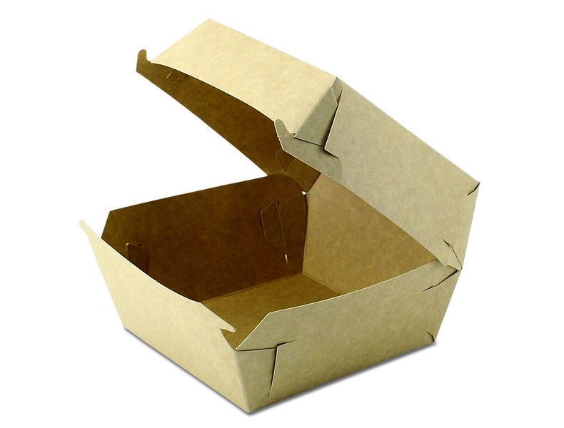 Cutie craft pentru burger 119x85x119 mm (50 buc.) 22-0448 foto