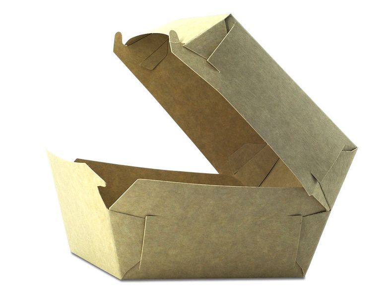 Cutie craft pentru burger 119x85x119 mm (50 buc.) 22-0448 foto