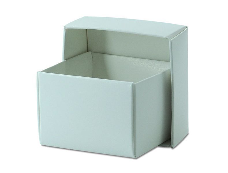 Cutie alba pentru bijuterie sau accesorii 60x42x60 mm (50 buc.) 01-0270 foto