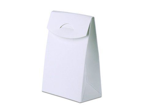 Cutie alba pentru bijuterie sau accesorii 70x105x40 mm (50 buc.) 21-0520 foto