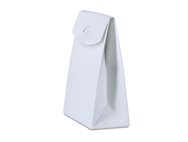 Cutie alba pentru bijuterie sau accesorii 70x105x40 mm (50 buc.) 21-0520 foto